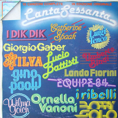 Various – Cantasessanta (LP, Compilation, Italy - 1981)