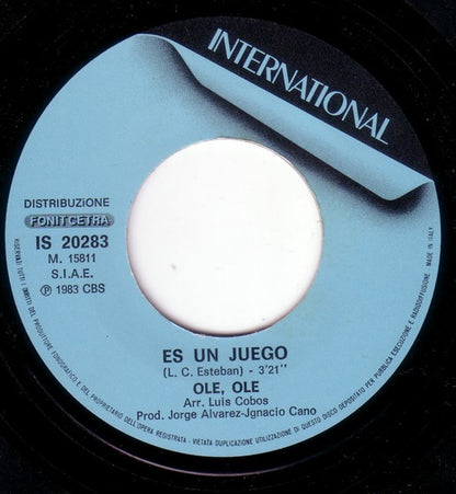 Ole Ole – No Controles (7", Italy - 1983)