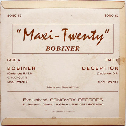 Les Maxi-Twenty – Bobiner (7", Martinique)