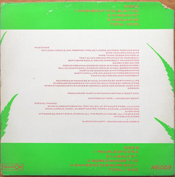 Ray Lema – Medecine (LP, France - 1985)