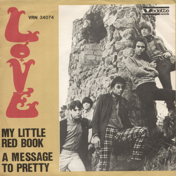 Love – My Little Red Book / A Message To Pretty (7", Italy - 1967)