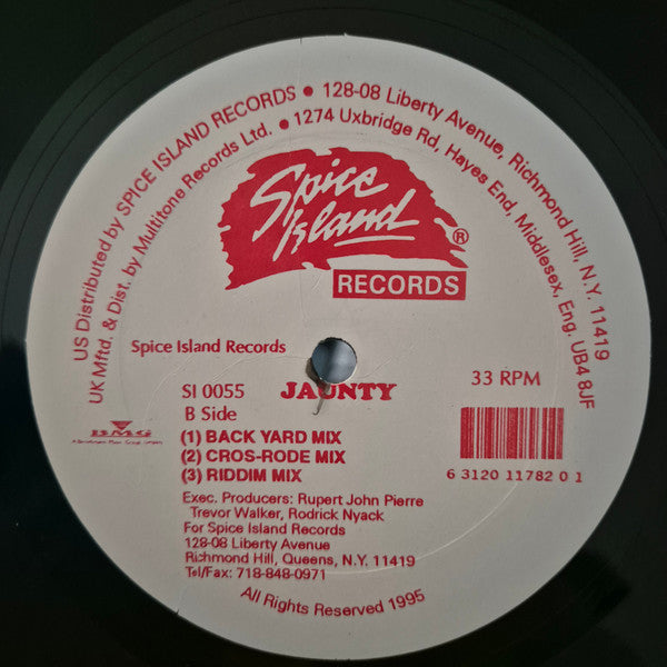 Martin "Jaunty" Regis – Hop (12", US - 1995)