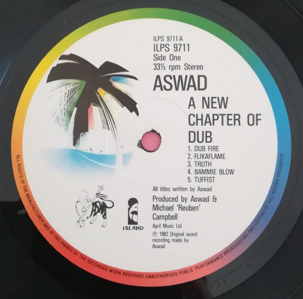 Aswad – A New Chapter Of Dub  (LP, Album, Repress, UK - 1984)