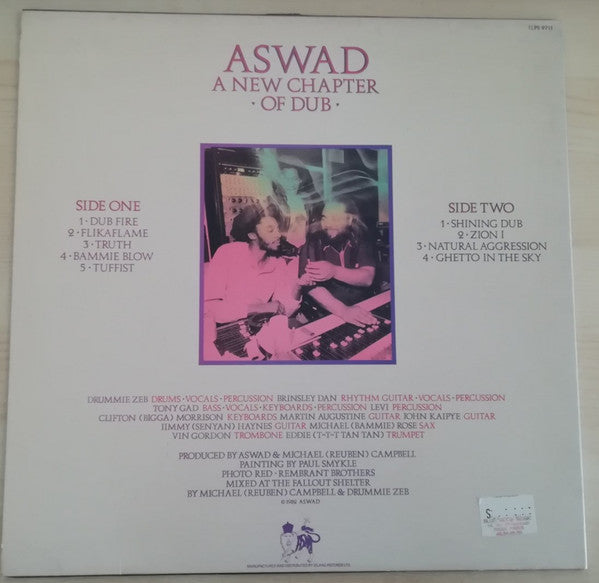 Aswad – A New Chapter Of Dub  (LP, Album, Repress, UK - 1984)