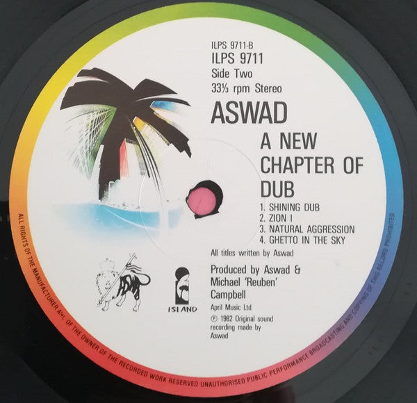 Aswad – A New Chapter Of Dub  (LP, Album, Repress, UK - 1984)