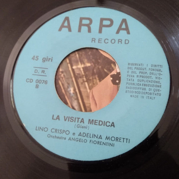 Lino Crispo – 'O Maraja / La Visita Medica (7", Italy)