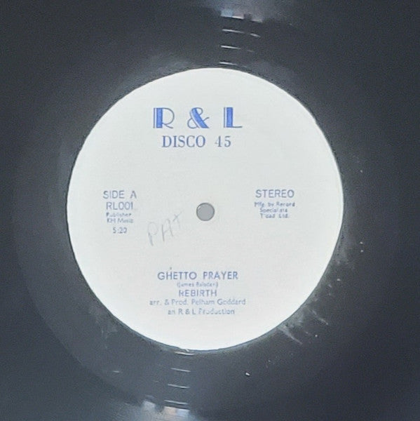 Lasana (2), Rebirth (22) – Rockers Party / Ghetto Prayer (12", Trinidad & Tobago - 1981)