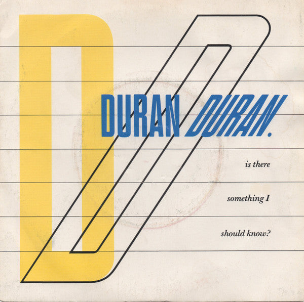 Duran Duran – Is There Something I Should Know? (7", Italy - 1983)