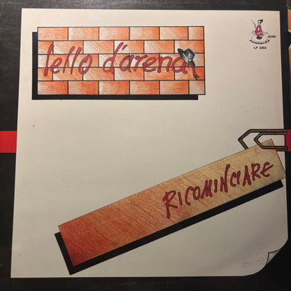 Lello D'Arena – Ricominciare (LP, Album, Italy - 1990)