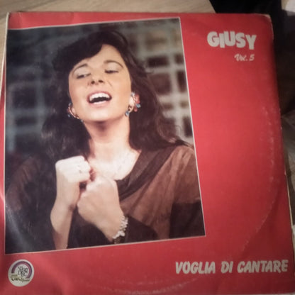 Giusy (5) – Voglia Di Cantare Vol. 5° (LP, Italy)