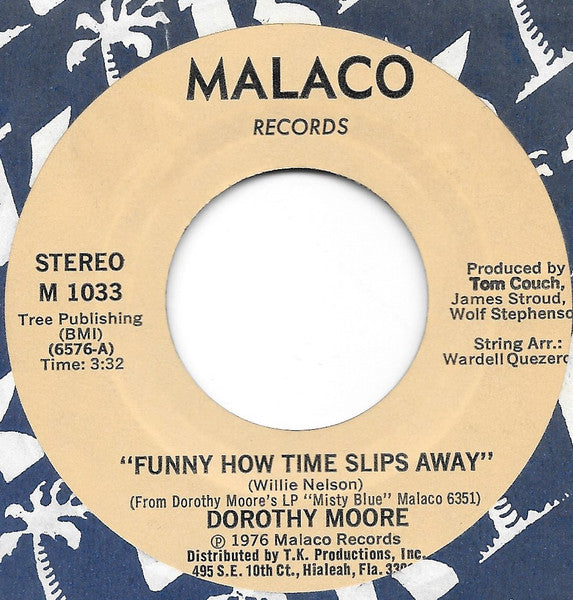 Dorothy Moore – Funny How Time Slips Away / Ain't That A Mother's Luck (7", US - 1976)