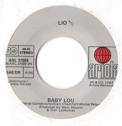 Lio – Mona Lisa (7", Italy - 1982)