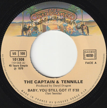 Captain And Tennille – Baby You Still Got It (7", France - 1979)