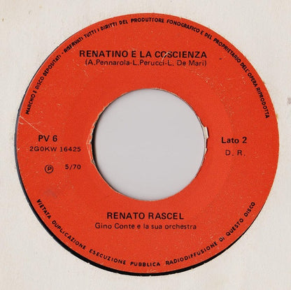 Renato Rascel – Bambina Dagli Occhi Neri / Renatino E La Coscienza (7", Italy - 1970)