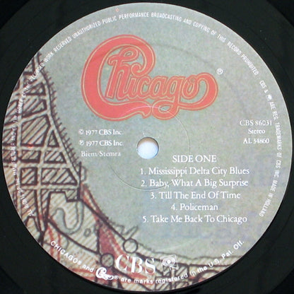 Chicago (2) – Chicago XI (LP, Album, Europe - 1977)