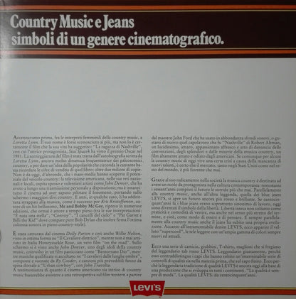Various – Levi's In Concerto (Country Music) (LP, Compilation, Italy - 1982)