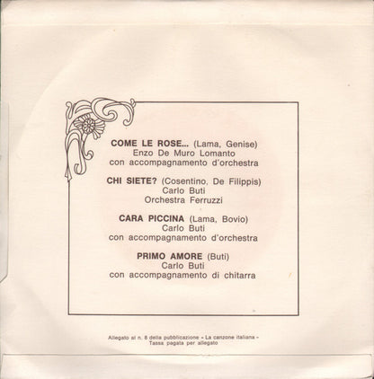 Various – La Canzone Italiana - N° 8 (7", Italy - 1970)