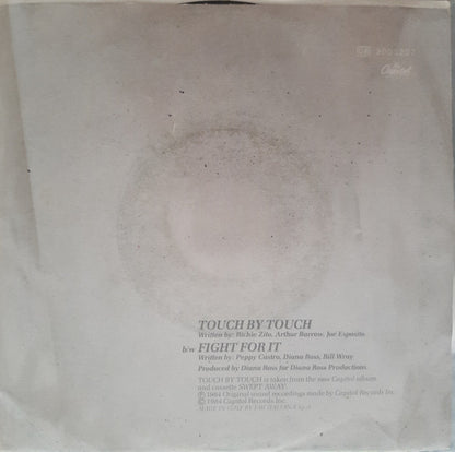 Diana Ross – Touch By Touch / Fight For It (7", Italy - 1984)