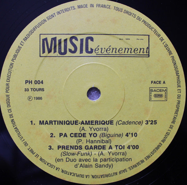 Dominique Moutoussamy – Une Musique Martiniquaise (LP, France - 1986)