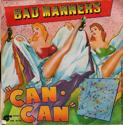 Bad Manners – Can Can  (7", Italy - 1981)