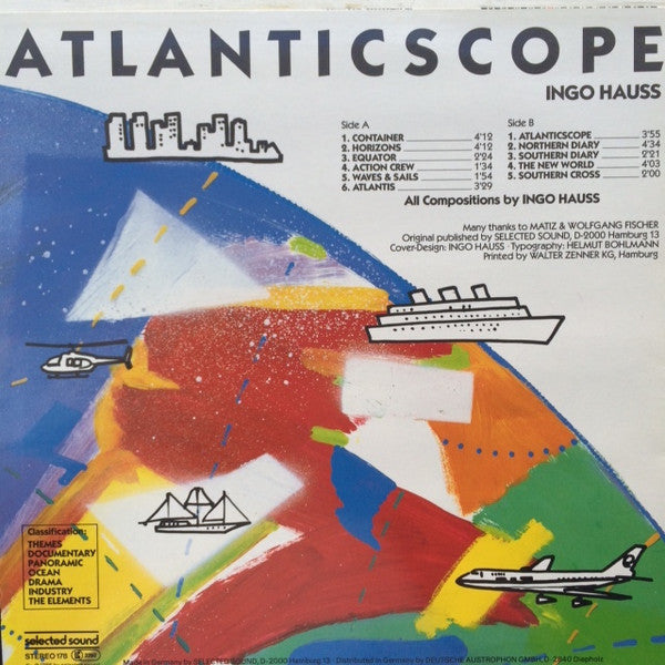 Ingo Hauss – Atlanticscope (LP, Germany - 1986)