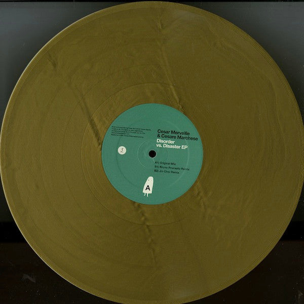 Cesar Merveille, Cesare Marchese – Disorder vs. Disaster EP (12", Germany - 2012)