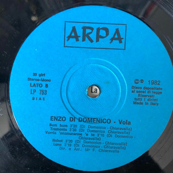 Enzo Di Domenico – Vola (LP, Italy - 1982)