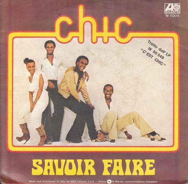 Chic – Le Freak (7", Italy - 1978)