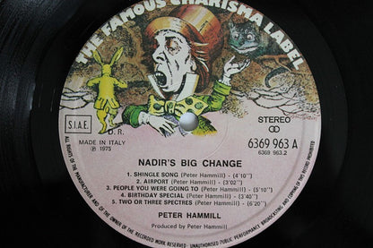 Peter Hammill – Nadir's Big Chance (LP, Album, Italy - 1975)