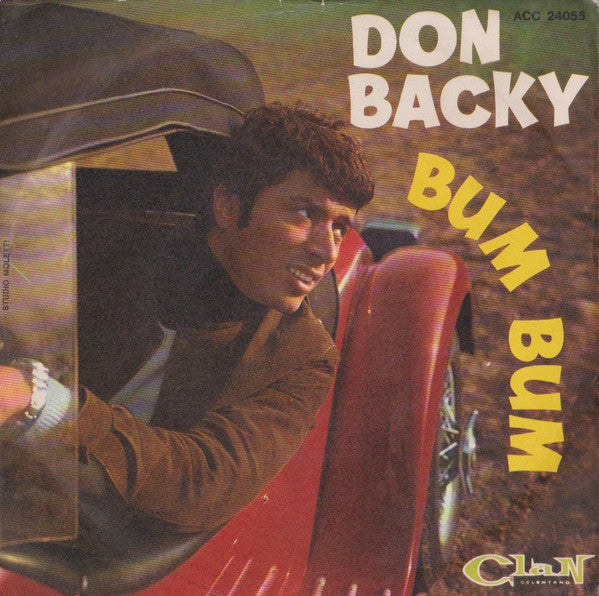 Don Backy – Bum Bum  (7", Italy - 1967)