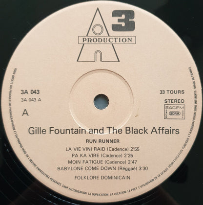 Gille Fountain, Black Affairs – Run Runner (LP, France - 1978)