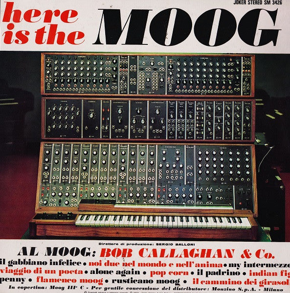 Bob Callaghan & Co. – Il Gabbiano Infelice - Here Is The Moog (LP, Italy - 1972)