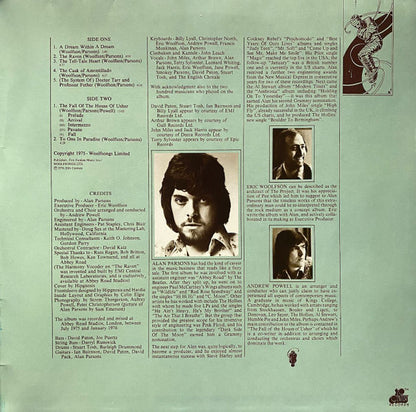 The Alan Parsons Project – Tales Of Mystery And Imagination (LP, Album, Reissue, Germany)