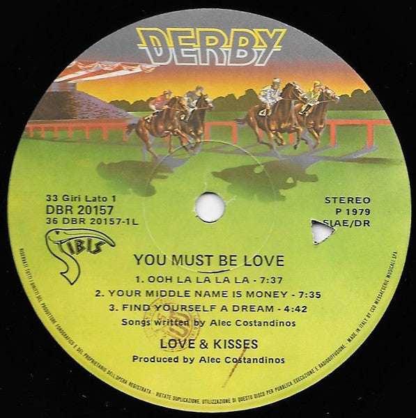 Love & Kisses – You Must Be Love (LP, Album, Italy - 1979)