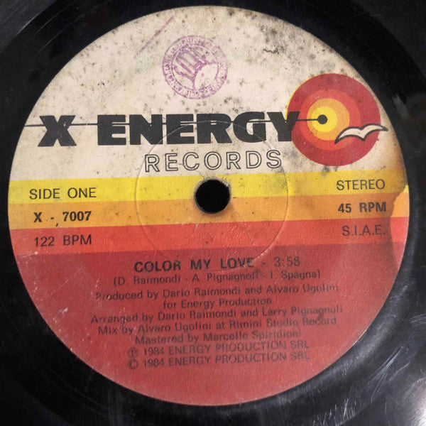 Fun Fun – Color My Love (7", Italy - 1984)