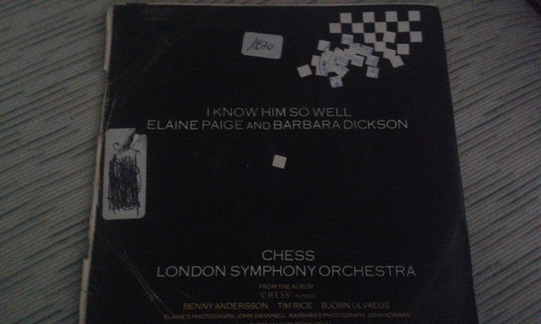 Elaine Paige, Barbara Dickson – I Know Him So Well (7", Italy - 1985)