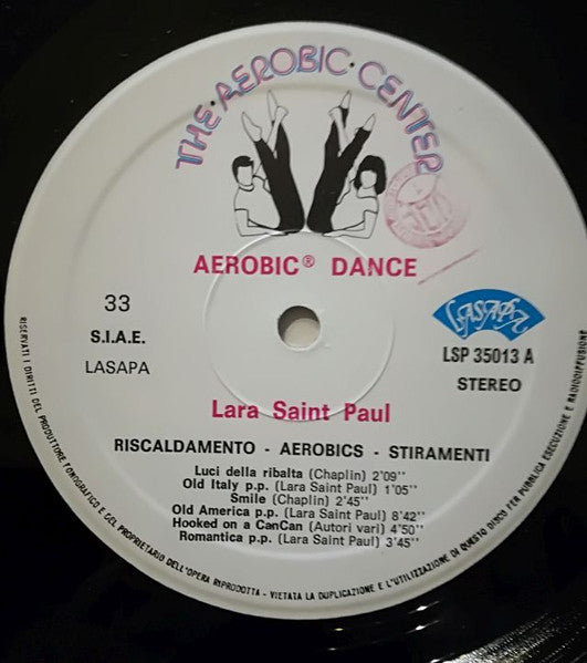 Lara Saint Paul – Aerobic Dance (LP, Album, Italy - 1983)