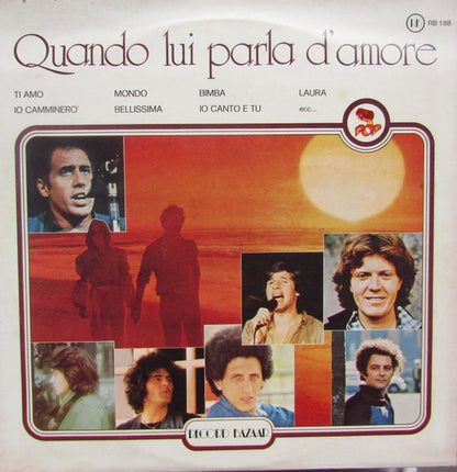 Various – Quando Lui Parla D'Amore (LP, Compilation, Italy - 1978)