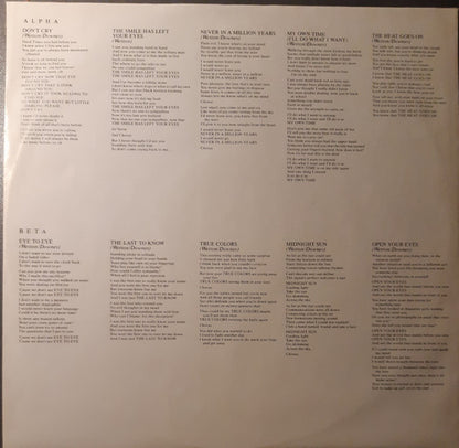 Asia (2) – Alpha (LP, Album, Europe - 1983)