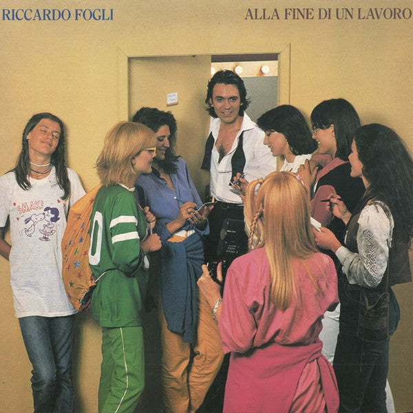 Riccardo Fogli – Alla Fine Di Un Lavoro (LP, Album, Italy - 1980)