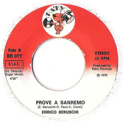 Enrico Beruschi – Sarà Un Fiore (7", Italy - 1979)