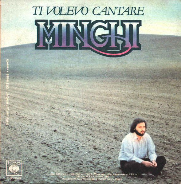 Amedeo Minghi – Sicuramente Tu (7", Italy - 1980)