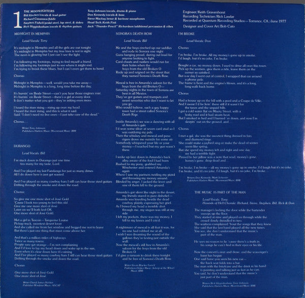 The Moonlighters – The Moonlighters (LP, Album, US - 1977)