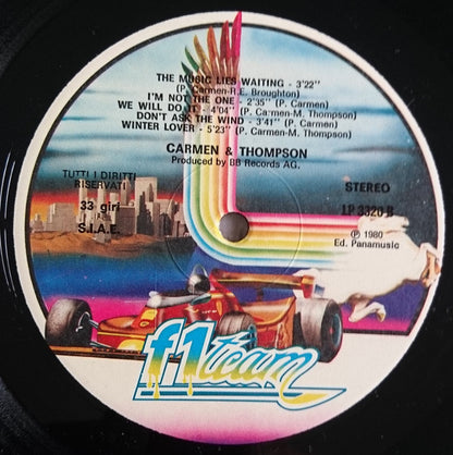 Carmen & Thompson – Time Moves On (LP, Album, Italy - 1980)