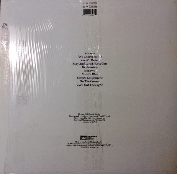View From The Hill – In Time (LP, Album, Italy - 1987)