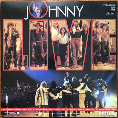 Johnny Hallyday – Live - Enregistrement Public 81 (LP, Album, France - 1981)