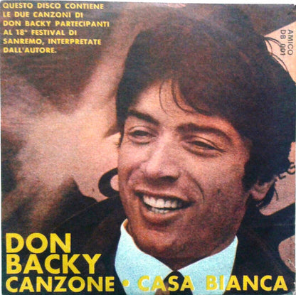 Don Backy – Canzone (7", Italy - 1968)