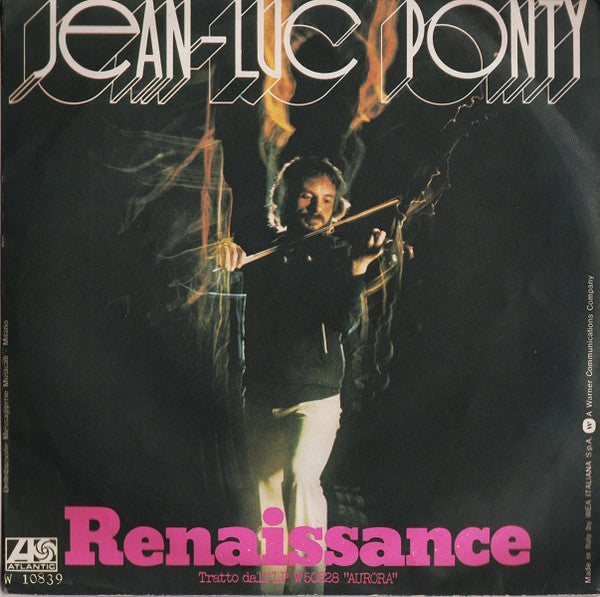Jean-Luc Ponty – New Country  (7", Italy - 1977)