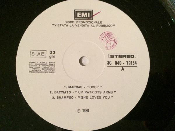 Various – Untitled (12", Compilation, Italy - 1980)