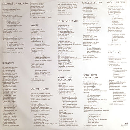 Grazia Di Michele – L'Amore È Un Pericolo (LP, Album, Italy - 1988)